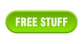free stuff button Royalty Free Stock Photo