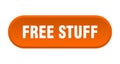 free stuff button Royalty Free Stock Photo