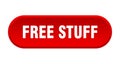 free stuff button Royalty Free Stock Photo