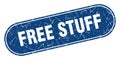 free stuff sign. free stuff grunge stamp. Royalty Free Stock Photo