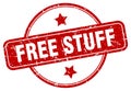 free stuff stamp. free stuff round grunge sign. Royalty Free Stock Photo