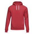 Red Sweatshirt plain clothing fashion