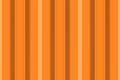 Free textile stripe lines, product seamless vertical texture. Realistic fabric background vector pattern in orange and wheat Royalty Free Stock Photo