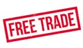 Free Trade rubber stamp