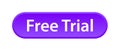 Free trial button Royalty Free Stock Photo