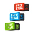 Free trial labels