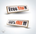 Free Trial Panel for Advertise