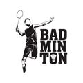 Free Vector Badminton Player Illustrations