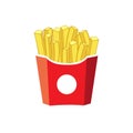 Free vector fast food fries