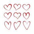 free vector stock love heart