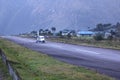 Free Way Nepal controlled-access Air Traffic highway is a type of highway Royalty Free Stock Photo