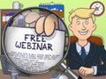 Free Webinar through Lens. Doodle Style.