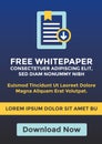 Free Whitepaper or Ebook Download CTA template w replaceable tex