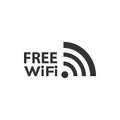free wifi icon vector illustration