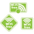 Free wifi and Internet sign