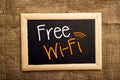 Free WiFi Royalty Free Stock Photo