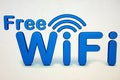 Free Wifi sign. Royalty Free Stock Photo