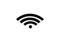 Free wifi signal connection symbol cup rest internet access vector Royalty Free Stock Photo