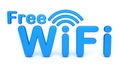 Free WiFi symbol