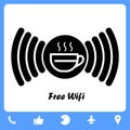 Free Wifi Symbol Icons. Professional, Pixel-aligned, Pixel Perfect, Editable Stroke, Easy Scalablility