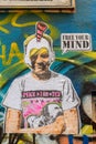 Free your mind graffiti