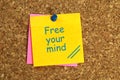 Free your mind sticky