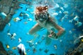 Freedive Royalty Free Stock Photo