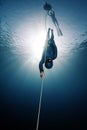 Freedivers Royalty Free Stock Photo