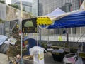 Freedom Corner in front of Central Government Offices - Umbrella Revolution, Admiralty, Hong Kong