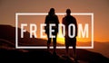 Freedom Emancipated Human Rights Liberty Concept Royalty Free Stock Photo