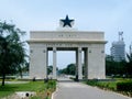 Freedom and Justice Arch in Accra in Ghana Royalty Free Stock Photo