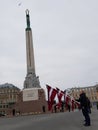 Freedom Monument in Latvia