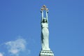 The Freedom Monument - Riga - Latvia Royalty Free Stock Photo