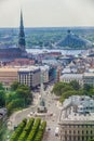 Freedom monument Riga, Latvia Royalty Free Stock Photo