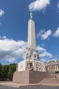 The Freedom Monument Riga Royalty Free Stock Photo
