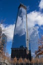 Freedom Tower One World Trade Center Under Construction New York City NYC Royalty Free Stock Photo