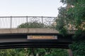 Freedy Bridge in Bricktown across canal.