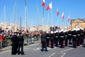 Freeedom day celebrations, Vittoriosa. Royalty Free Stock Photo