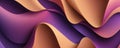 Freeform Shapes in Purple Rosy brown Royalty Free Stock Photo