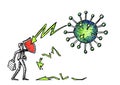 Drawn Manager Fending Off Coronavirus Attack