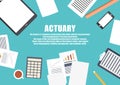 Freelance career. Actuary