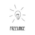 Freelance Lettering with Lamp