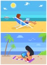 Freelancer Summer Collection Vector Illustration