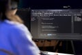 Freelancing developer hearing audiobooks while building software