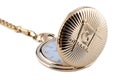 Freemason's golden pocket watch