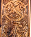 Freemasonry door entrance detail