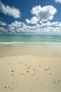 Freeport beach, Grand Bahama Island Royalty Free Stock Photo