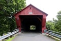 Freeport Covered Bridge Royalty Free Stock Photo