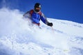 Freeride skier 1 Royalty Free Stock Photo