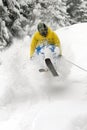 Freeride Skier. Royalty Free Stock Photo